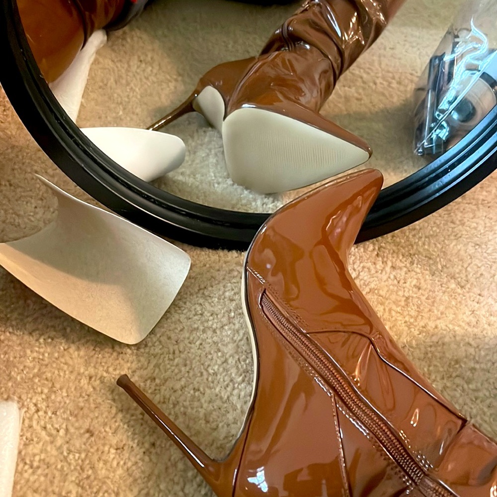 Steve Madden Brown Knee-high Boots